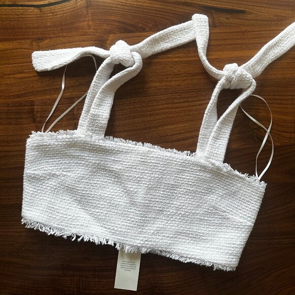 NEW LIKELY DREA TWEED CROP TOP AND SKIRT SET SIZE 6 - Picture 7 of 13